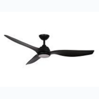 MARTEC Malibu 1320mm 3 ABS Blade DC Remote Control Ceiling Fan 15w LED Light