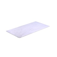 Brateck MP10-1 800mmx400mm Stylish Desk Pad Marbled White, 800x400x4mm, reduces resistance and ensure easy mouse movements (LS)