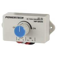  Powertec Motor Speed Controller or Dimmer12VDC 8A use Resistance Circuits 
