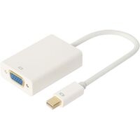 Prolink Mini Displayport to VGA Socket 0.15m Convert Lead 