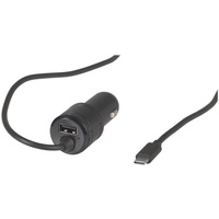 USB Type-C Car Laptop Recharge Charger 5.4A Total Output & USB TypeA 2.4A 