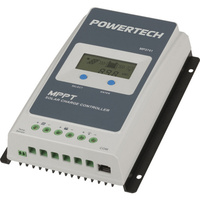 Powertech 3 Stage 20A MPPT Solar Charge Controller for Lithium or SLA Batteries