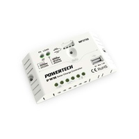 Powertech 12V - 24VDC 10A PWM Solar Charge Controller with LED indicator & USB 