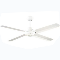 MARTEC Precision 1220mm 4 Blade Ceiling Fan Only White