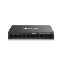 Mercusys MS110P 10-Port 10/100Mbps Desktop Switch with 8-Port PoE+, Up to 250 m