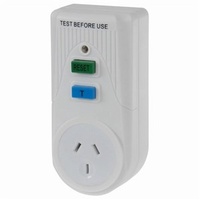 Single RCD Safety Switch Outlet Reset button 10A 240V rated