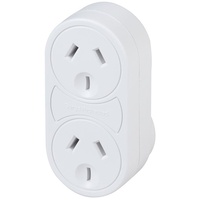 MS4015 Mains Surge Protector Double Outlet