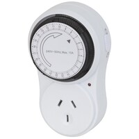 24 Hour Mechanical Timer A-N Switch Time Duration: 24hrs