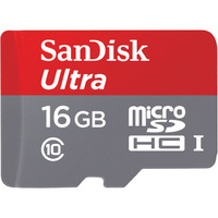 Sandisk Micro SDHC 16GB CL10 98MB/S No Adapter Memory Cards
