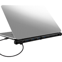 Mbeat Macbook And Notebook Dock Black USB Charger Micro SD Lan