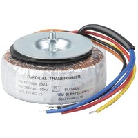 12V-0-12V 20VA Toroidal Transformer Low Profile