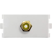 Pro.2 RCA Module for MW13FR 1 RCA Socket to RCA Socket Yellow colour insulator