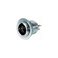 Mini XLR Panel Mount Plug 3-Pin