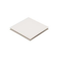 Flow 250mm 12W Tricolour LED Light with Draft Stopper Square Exhaust Fan White