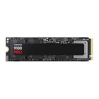 Samsung 9100 PRO 1TB PCIe Gen5 NVMe SSD 14700MB/s 13300MB/s R/W 1850K/2600K IOPS 600TBW 1.5M hrs V-NAND TLC AES 256-bit Encryption 5yr wty