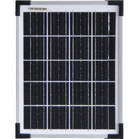 Powerhouse N0010H 10W 12V Monocrystalline Solar Panel 0.5m Bare End Fly Lead