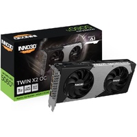 INNO3D nVidia GeForce RTX 5060 Ti TWIN X2 OC 16GB GDDR7,  2602MHz Boost Clock, RAM 28Gbps, 3xDP, 1xHDMI 250x116x41mm