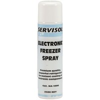 Servisol Freezing Spray Can rapidly cooling Non CFC Ozone safe propellant