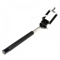 Laser Control Cable Buttons and Adjustable Holder Universal Remote Selfie Pole