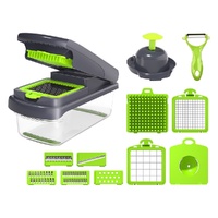 10-in-1 Multifunctional Vegetable Mandoline Chopper & Slicer