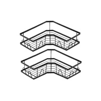 Adhesive Corner Shower Caddy (2 Pack)
