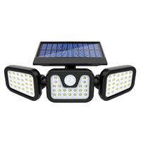 3-Headed Outdoor Solar Motion Sensor Light (2400mAh)