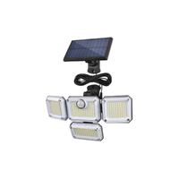 4-Headed Outdoor Solar Motion Sensor Light (333 LED)