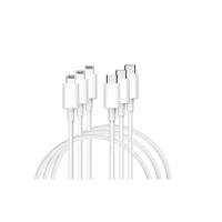 3 Pack Apple MFI Certified USB-C to Lightning Cable (2m)