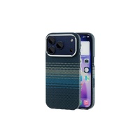 Tech Fabric Case with MagSafe-Compatible Ring for iPhone 17 Pro (Midnight Tide)