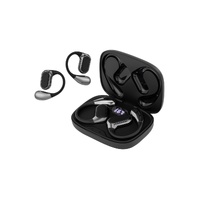 Open Ear Wireless Earbuds with Power Display   