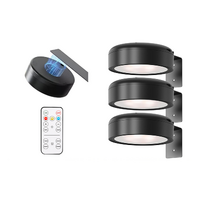 Rechargeable Wall-Mounted Magnetic Lights with Remote Control (3 Pack)   