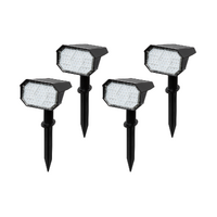 RGB Solar Garden Spot Lights (4 Pack)