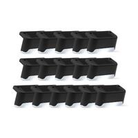 Solar Powered LED Garden Outdoor Deck Lights (16 Pack)