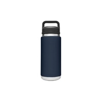 1.2L Double-Walled Stainless Steel Insulated Water Bottle (Navy)