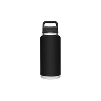 1.2L Double-Walled Stainless Steel Insulated Water Bottle (Black)