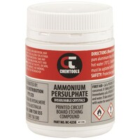 Chemtool Ammonium Persulphate 250g Alternative to Ferric Chloride