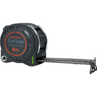 CRESCENT Lufkin NE830M Shockforce Nite Eye Measuring Tape 8m