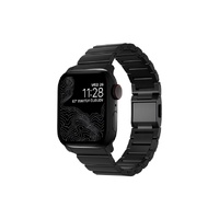 NOMAD Titanium Band - Apple Watch (38-41mm) Black Hardware