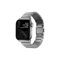 NOMAD Titanium Band - Apple Watch (38-41mm) Silver Hardware