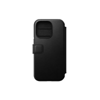 NOMAD Modern Leather Folio - iPhone 14 Pro | Black | Nom Lea