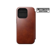 NOMAD Leather Folio - iPhone 2024 Pro - Olde Dublin -Horween