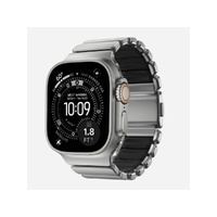 NOMAD Stratos - Apple Watch (49mm/ULTRA1&2) Ti Natural/Black