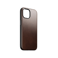 NOMAD Leather Case - iPhone 15 - Brown - Horween