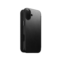 NOMAD Leather Folio - iPhone 2024 Plus - Black - NMD