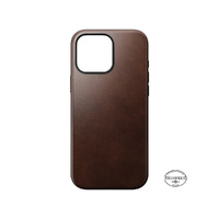 NOMAD Leather Case - iPhone 2024 Pro Max -Rustic Brn-Horween