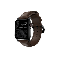 NOMAD Modern Band - 45mm | Silver Hard | R Brown | Horw