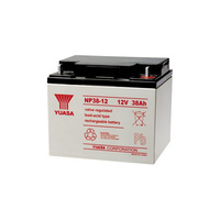YUASA NP38-12 NP Series 12V 38A Rechargeable Sealed Lead Acid SLA Battery