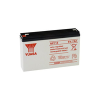 YUASA NP7-6 NP Series 6V 7A Rechargeable Sealed Lead Acid SLA Battery