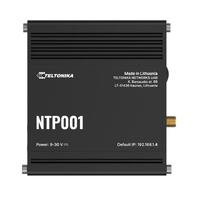 Teltonika NTP001, Accurate & low-cost NTP server, Network Time Synchronization, GNSS capabilities, UTC-traceable time, Plug-and-play functionality