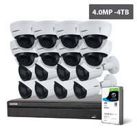 Watchguard Compact Series 16 Camera 4.0MP IP Surveillance Kit Fixed 4TB